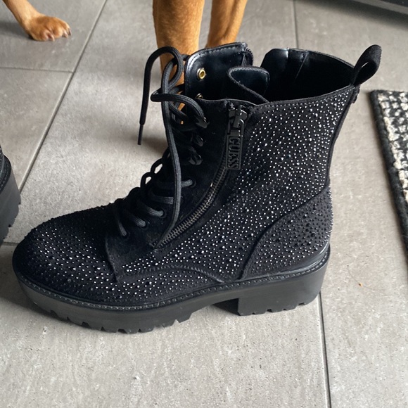 Guess Shoes - Guess Fearnea combat boot size 7.5